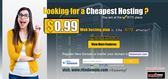 Web hosting $0.99